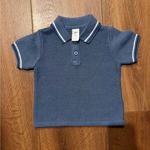 Carters Knit Blue 18